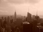 Empire und Downtown Manhatten