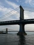 Manhatten und Brooklyn Bridge